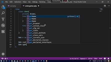 04 - OOP Tutorial Series with PHP - (Setters Getters)