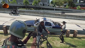 "he shot" Mike Block the ultimate getaway KEKW  – GTA V RP