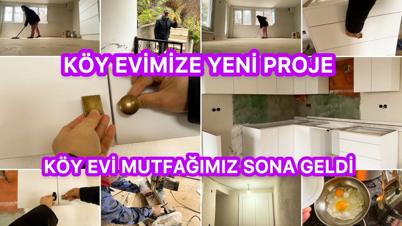 KÖY EVİ MUTFAĞIMDA SONA GELİNDİ‼️KULP SEÇELİM✅EVİMİZE YENİ PROJE‼️YENİ MASRAF‼️TAMDA İSTEDİĞİM GİBİ🥰