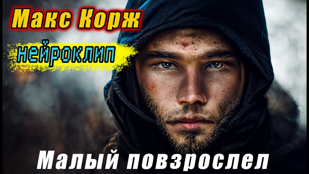 Макс Корж "Малый повзрослел" - нейросеть нарисовала клип - YouTube