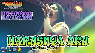 HARUSNYA AKU | LUSIANA JELITA | OM. ADELLA LIVE BANGSAL MOJOKERTO