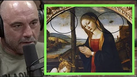 Joe Rogan Looks at Famous Paintings with Aliens in...