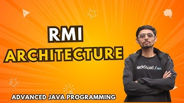 8.1.1 Remote Method Invocation (RMI) | RMI Architecture | Advanced Java Programming