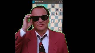 Joe Pesci walks on a very unusual chess match
