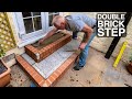 Building Double Brick Step From Start To Finish