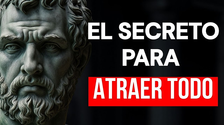 El SECRETO ESTOICO para atraer DINERO, SALUD, EXITO, AMOR | Estoicismo