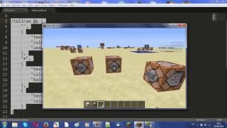 Guide Blocs de commandes - Ep30 : La commande /tellraw