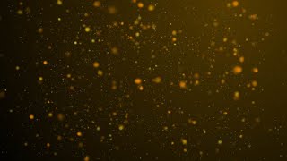 Golden Particles Background Video No Copyright Video