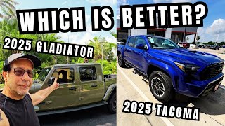 Jeep Gladiator or Toyota Tacoma - Which is better?
