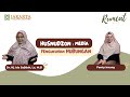 HUSNUDZON MEDIA PENGUKUHAN HUBUNGAN | RUMCAT : Dr. Hj. IDA SAJIDAH , Lc. M.Si