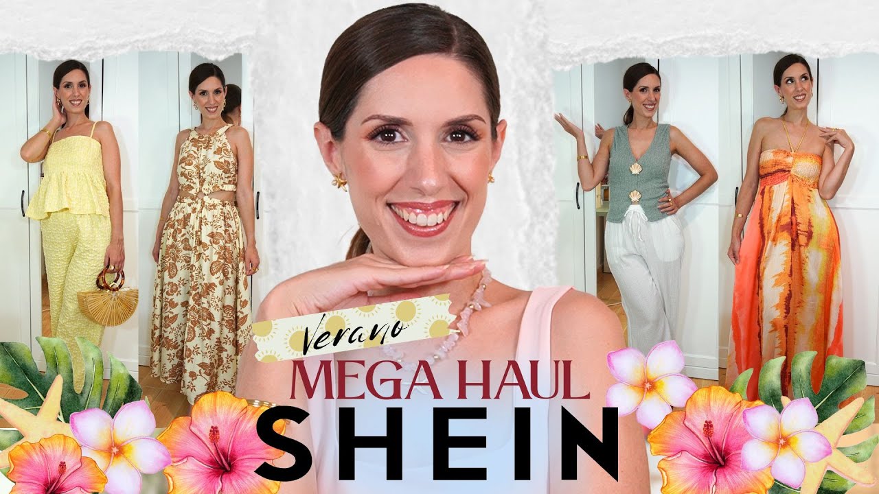¡MEGA HAUL SHEIN VERANO 2025! ☀️ MÁS de 30 PRENDAS 😱​😍​ Vestidos, Bikinis... 👙 + Arganour (Mini AD)