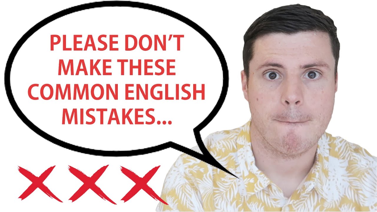 中国人最常犯的三个英语错误 你一定要知道 Youtube