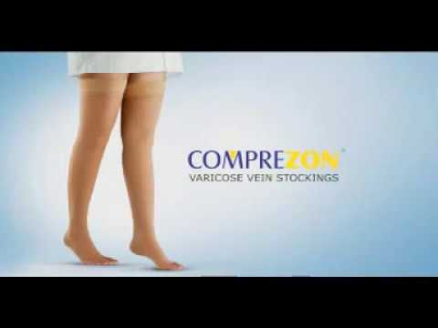 ถุงน่องป้องกันเส้นเลือดขอด (COMPREZON VARICOSE VEIN STOCKINGS AG