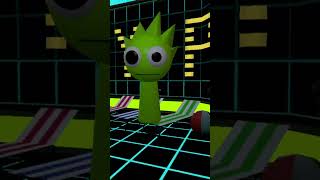 SPRUNKI LIME INVANSION ARE CHASING ME IN THE POOLROOMS MAZE  Garry's mod Gmod