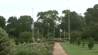 Flags stolen from Memorial Park