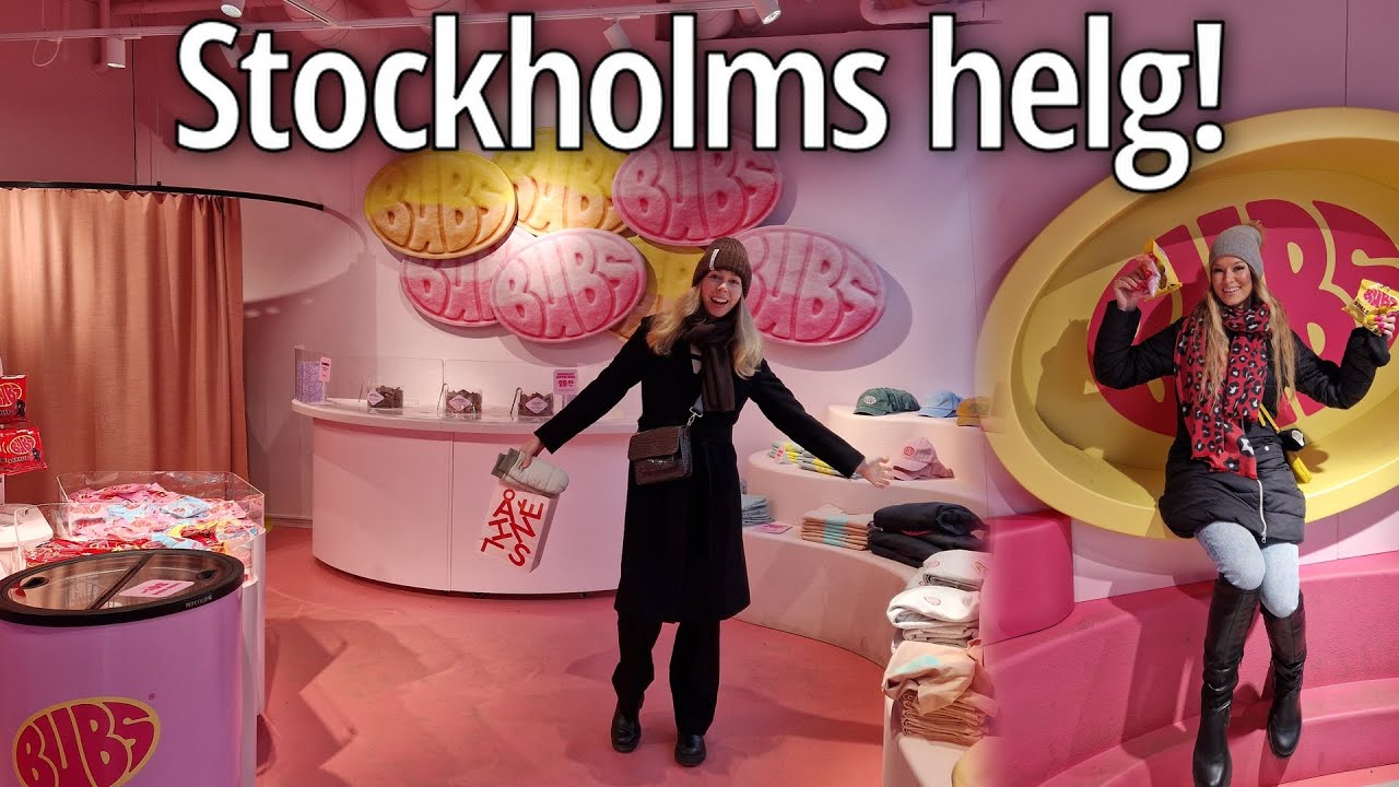 Stockholms helg & hemma prat. 13.000 på Tiktok!!!! Firar bästa vännen 💕