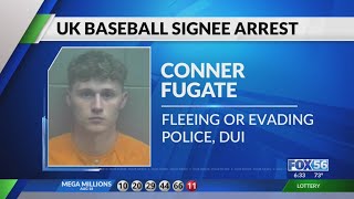 University of Kentucky baseball signee arrested on multiple charges