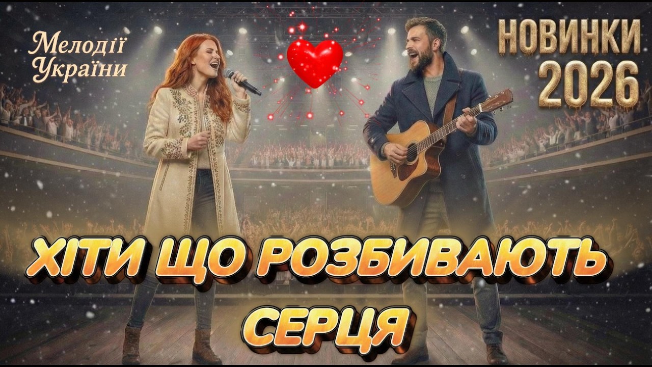 Хіти що розбивають серця. Популярні 2026  (Вже на багатьох майданчиках інтернету. Оригінали)