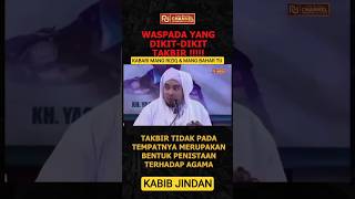 KABIB JINDAN CACI MAKI DENGAN TAKBIR ITU PENISTAAN AGAMA #trending #nasabpalsu