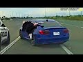 Criminal Hangs Onto Car While Fleeing Police