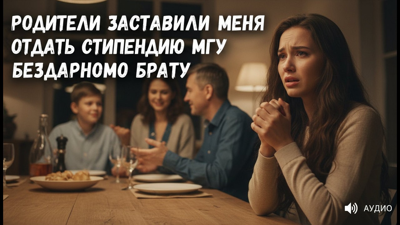 Родители заставили отказаться от стипендии МГУ ради брата — теперь я миллионер, а они умоляют