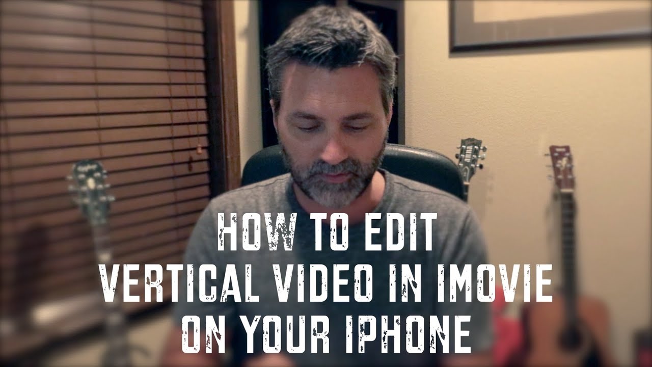 imovie iphone vertical video