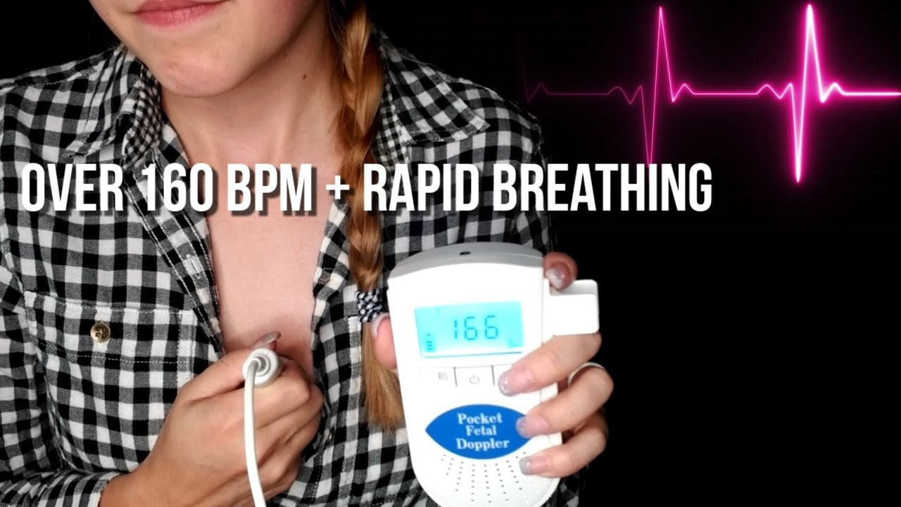 Increasing My Heart Over 160BPM + Rapid Breathing & Breath Holds [ASMR]