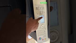 KONICA 205i /225i HOW TO CHANGE PAPER SIZE TRAY 1 SETTING