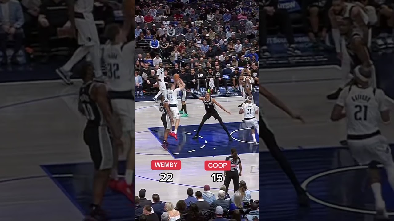 Wemby vs. Cooper Flagg was pure CINEMA 🎦