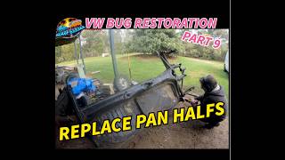 Replacing vw beetle floor pans // #vwrestoration
