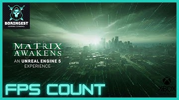 Matrix Awakens - An Unreal Engine 5 Experience: 30FPS Xbox Series S Gameplay