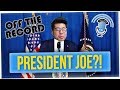 Off The Record: Joe Wants to Be The First Man!