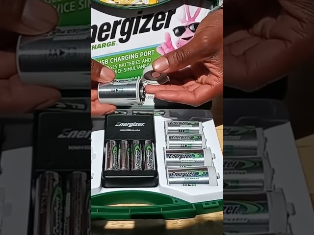 Preparing with Energizer rechargeable kit