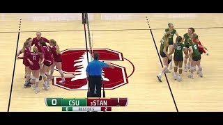 Stanford v Colorado State, 12/02/17, Second Round Match