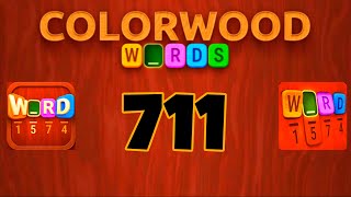 COLORWOOD WORDS Cryptogram level 711