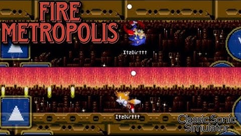 Classic Sonic Simulator Test Servers- Fire Metropolis (Sonic Heroes)