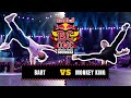 Bboy bart vs bboy monkey king  top 16  red bull bc one world final mumbai 2019