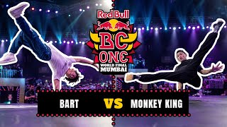 B-Boy Bart vs B-Boy Monkey King | Top 16 | Red Bull BC One World Final Mumbai 2019 Resimi