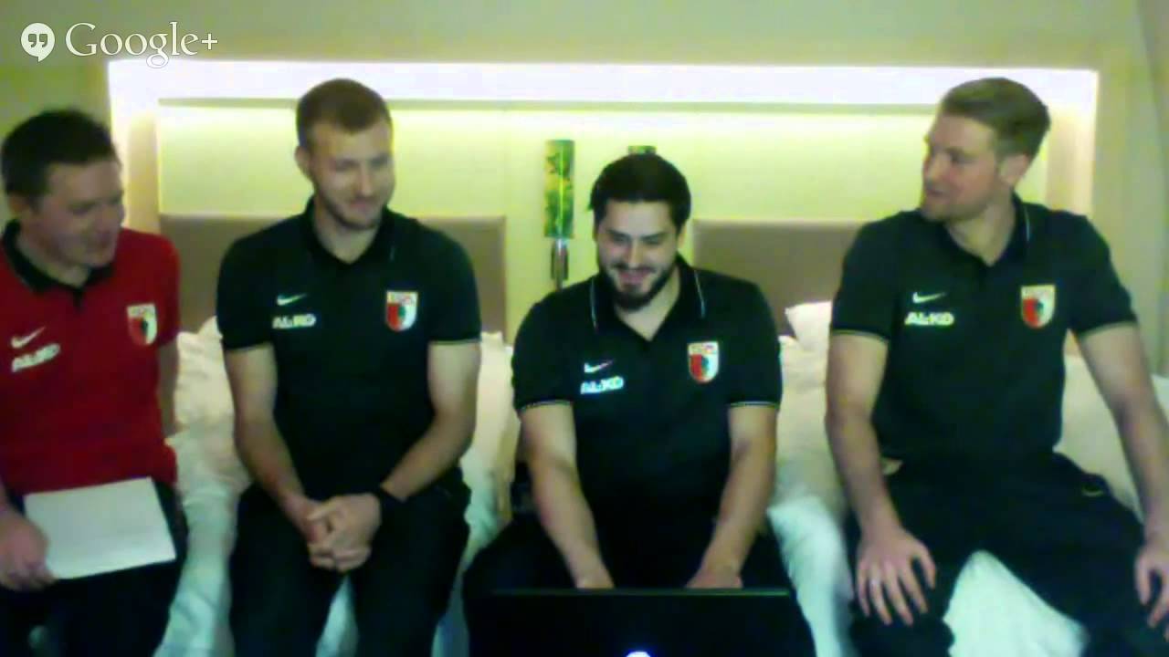Hangout mit Ragnar Klavan & Jan-Ingwer Callsen-Bracker fc augsburg results
