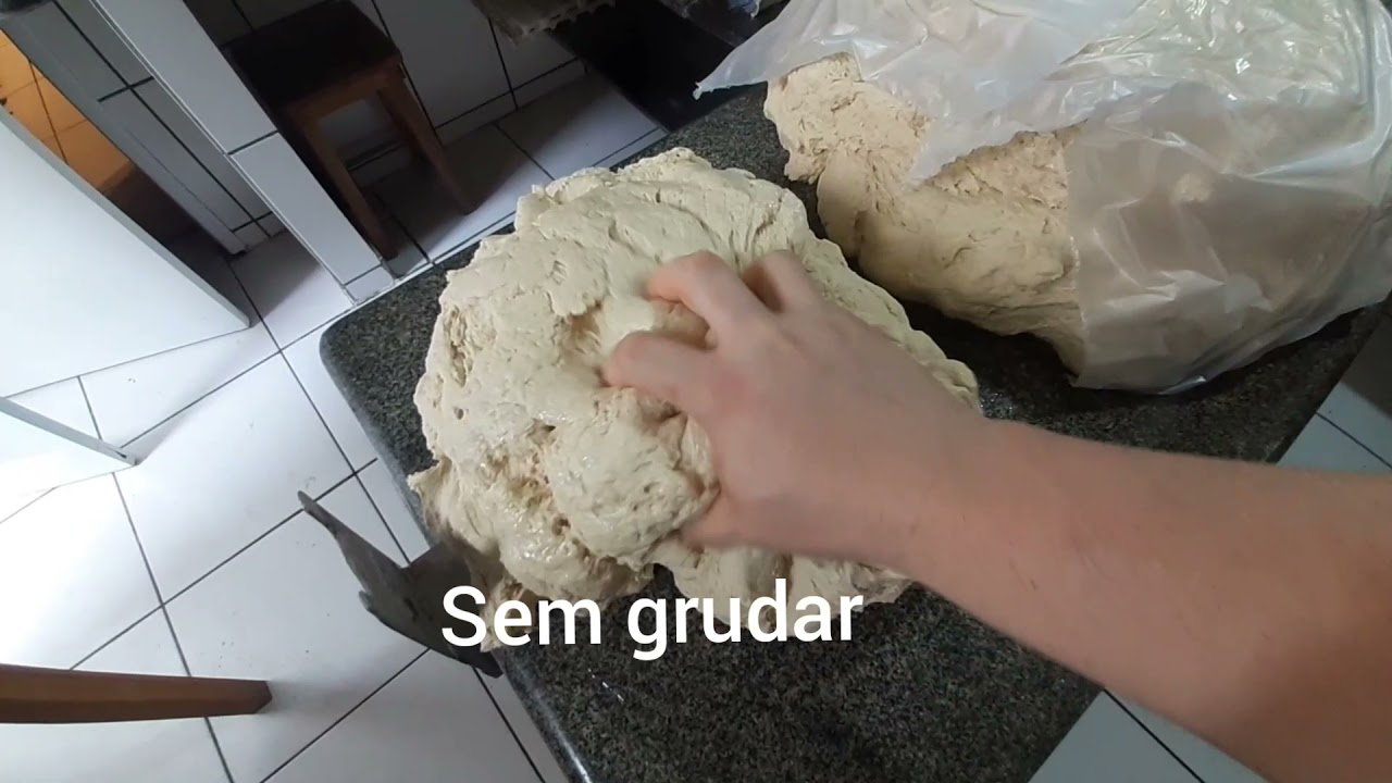 Massa de pizza profissional 5kg de farinha , para forno esteira.| inscreva no meu canal.