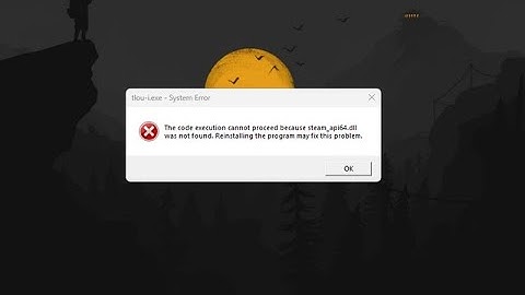 FitGirl Last of Us Part 1 missing steam api64 (FIX)