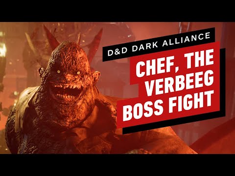 Dungeons And Dragons Dark Alliance- Chef, The Verbeeg Full Boss Fight