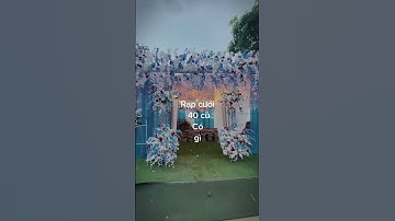 rạp cưới 40 củ như thế nào