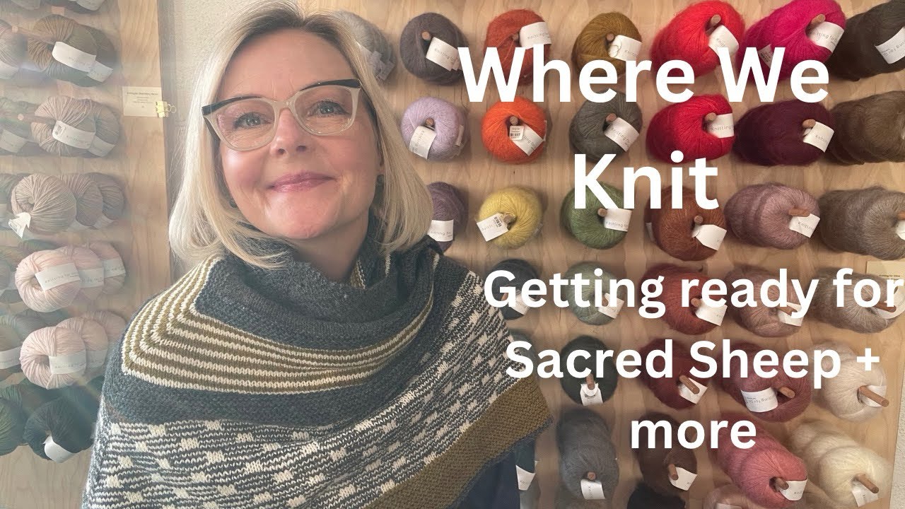 2 FO’s, a few WIPS, planning for Sacred Sheep + Favorite Things