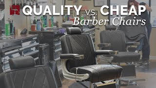 Cheap Barber Chair vs. Keller International Quality