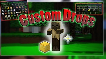 Minecraft Custom Drops Plugin [Free] | Minecraft Plugins