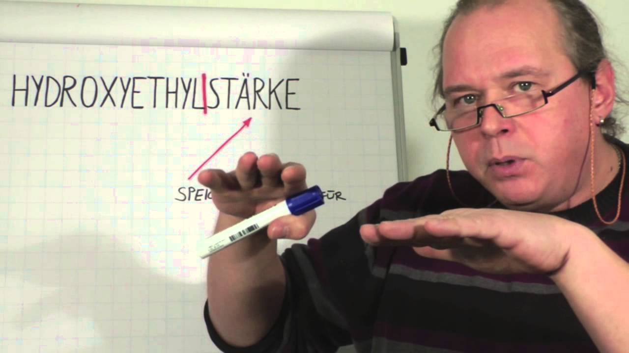 Infusionstherapie - Hydroxyethylstärke (Voluven) Teil 1 - YouTube