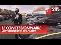 Ref:39kUSFelUW4 Visite du parking des pilotes f1 avec franck montagny