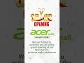 Grand Opening! ACER Exclusive Showroom at Prozone Mall, Coimbatore