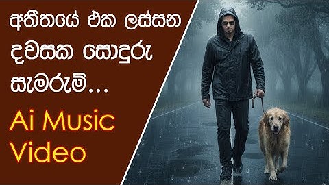 Atheethaye eka lassana dawasaka ( අතීතයේ එක ලස්සන දවසක )   AI Generated Music Video